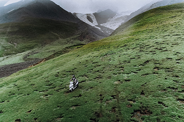 First brand of electric bicycle to complete all terrain riding of Kunlun Mountain